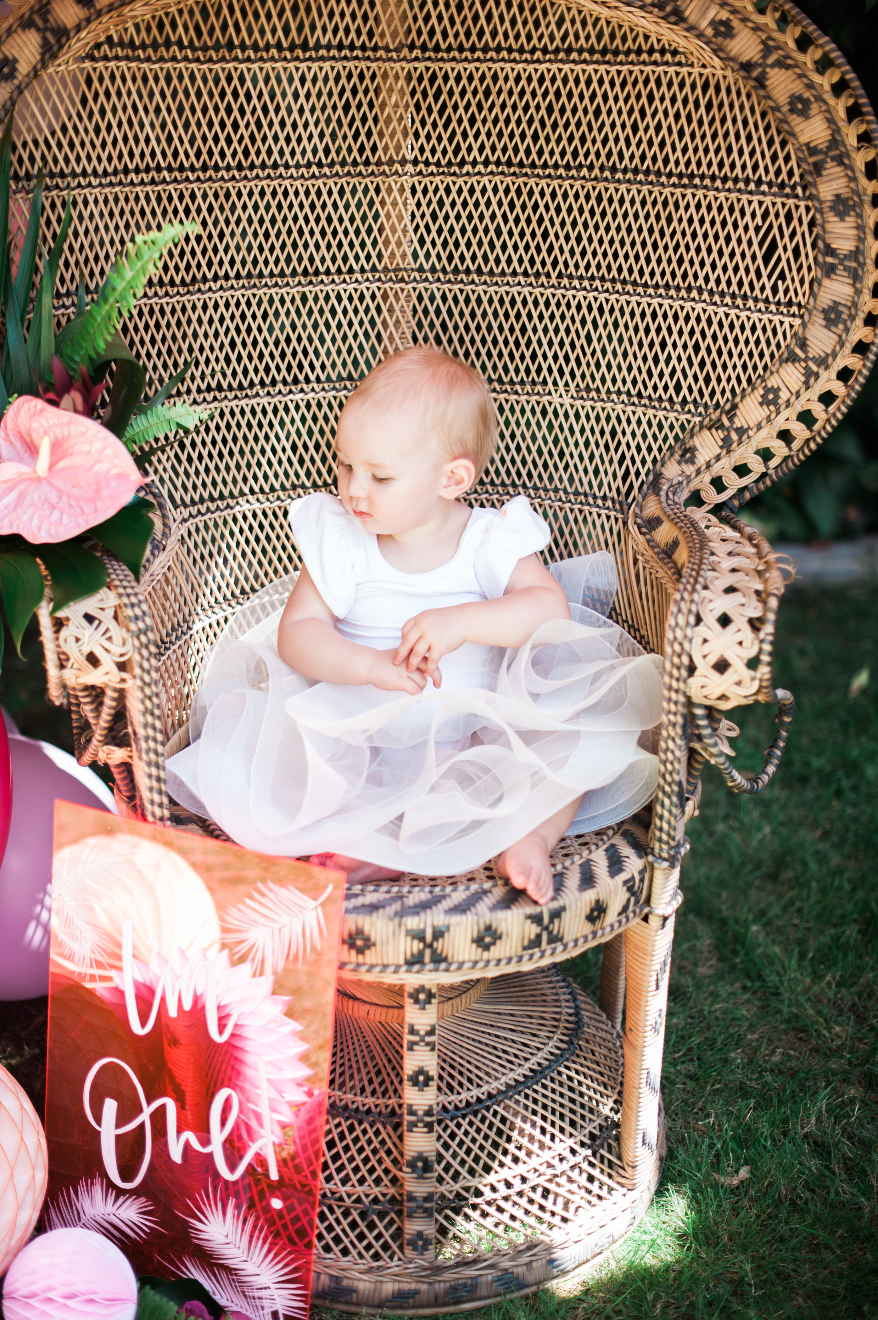 Everly's Tropical 1st Birthday • Beijos Events