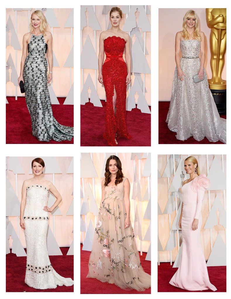 Best Dressed Oscars 2015 - 2