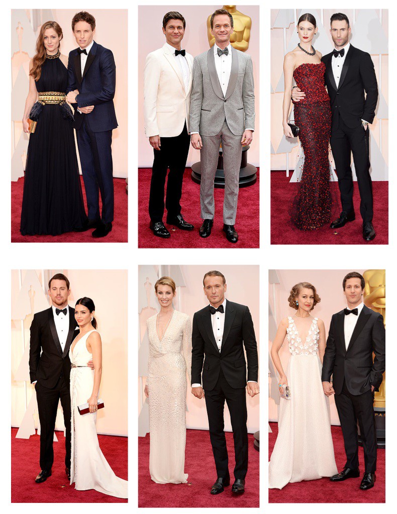 Best Dressed Oscars 2015 Couples