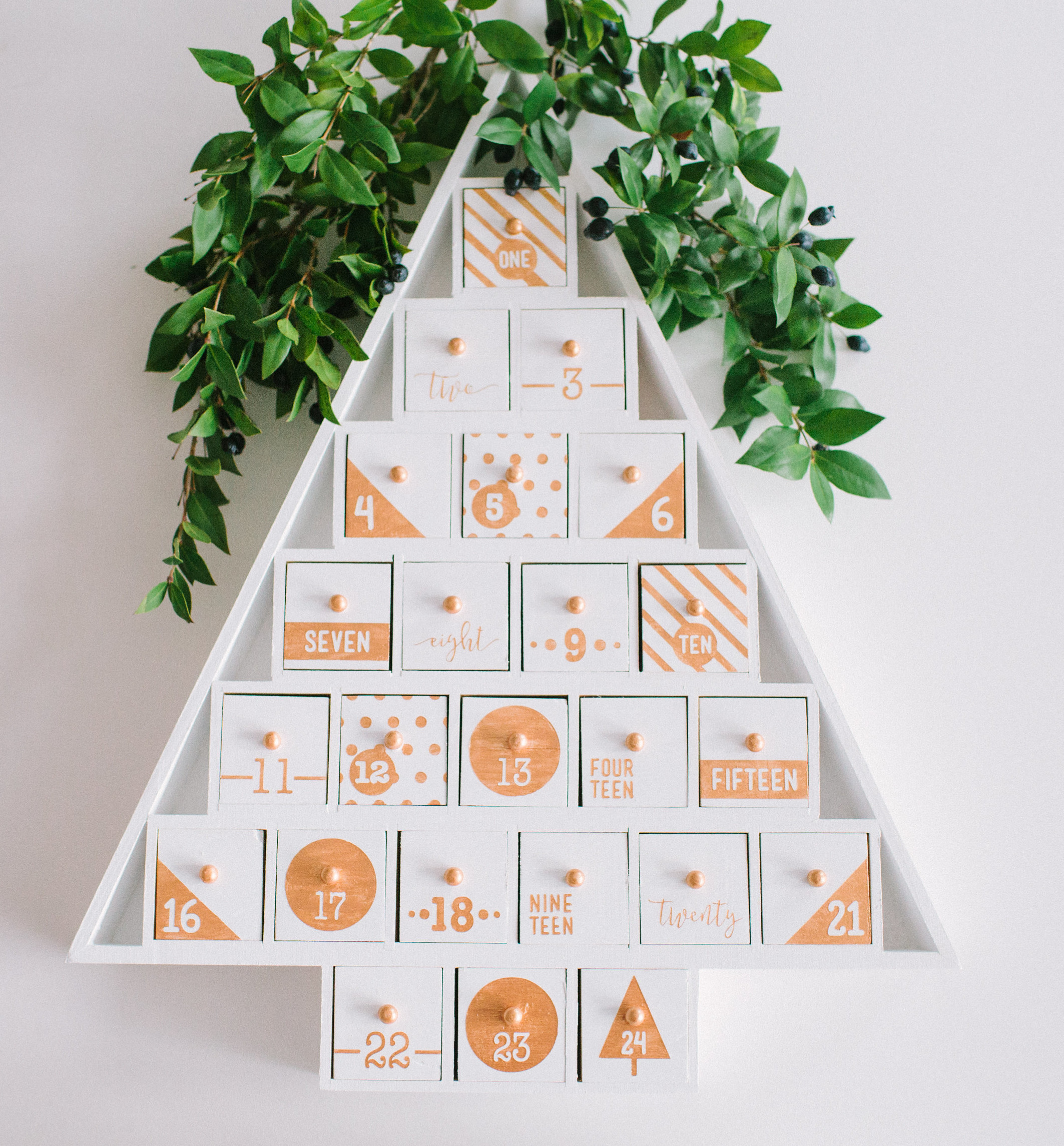 Wooden Advent Calendar