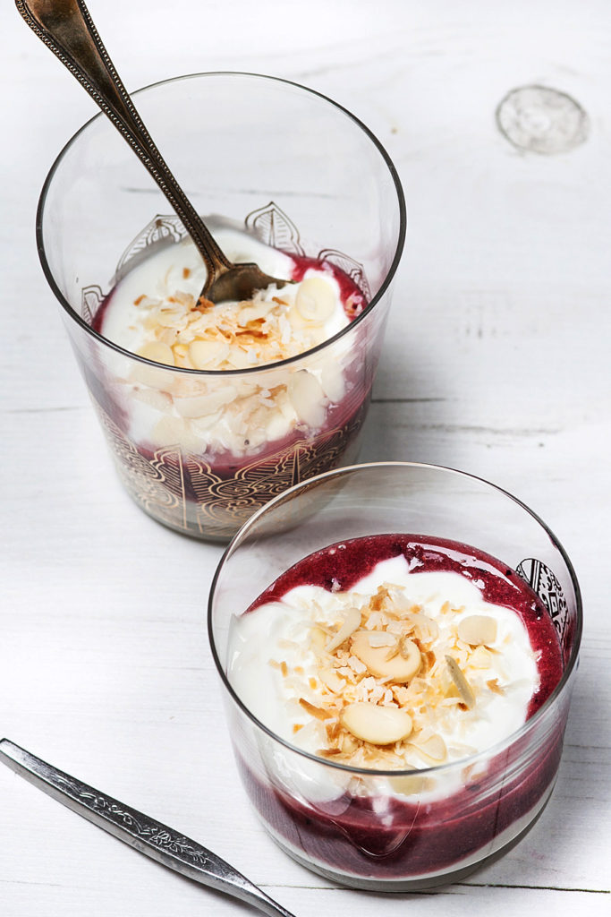 Greek-yogurt-with-warm-red-berry-compote-and-chia-seeds-Lau-Sunday-cooks-