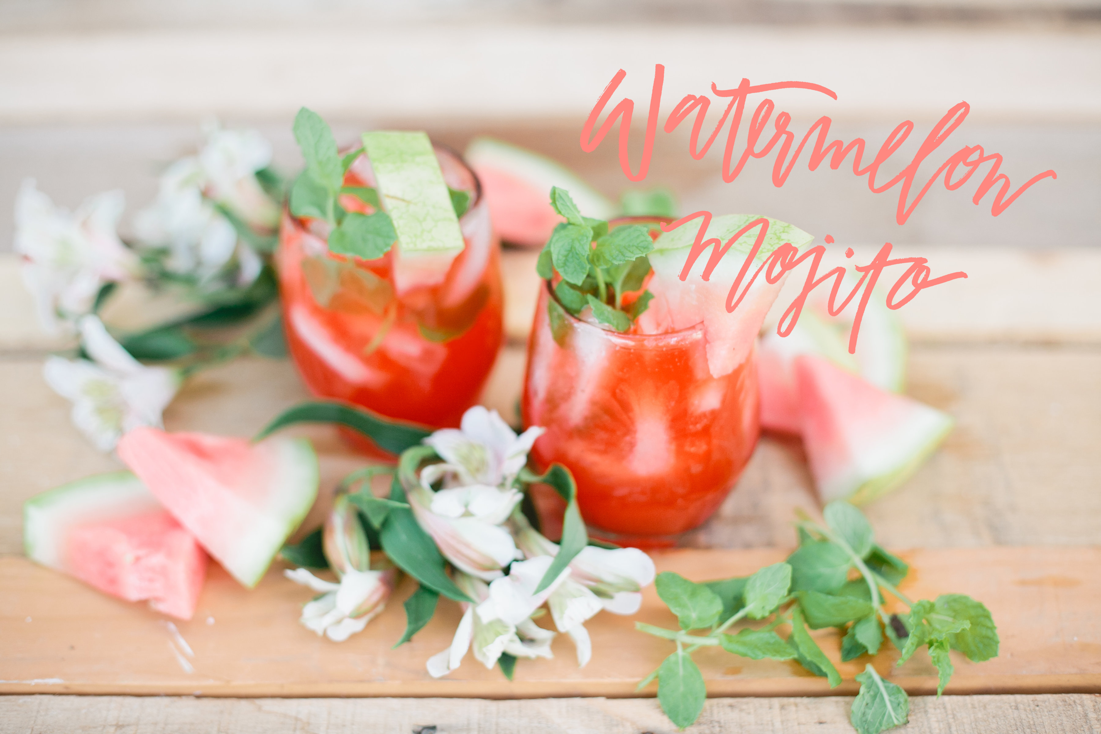 Summer Cocktails – Watermelon Mojito