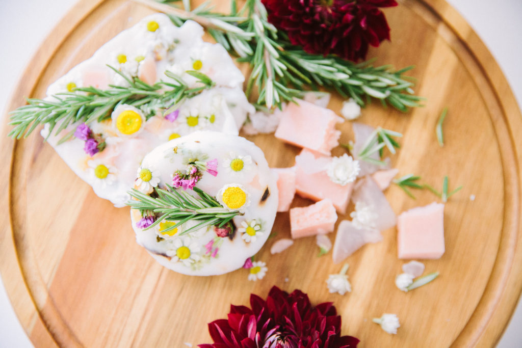 Herb Floral Soap- DIY • Beijos Events