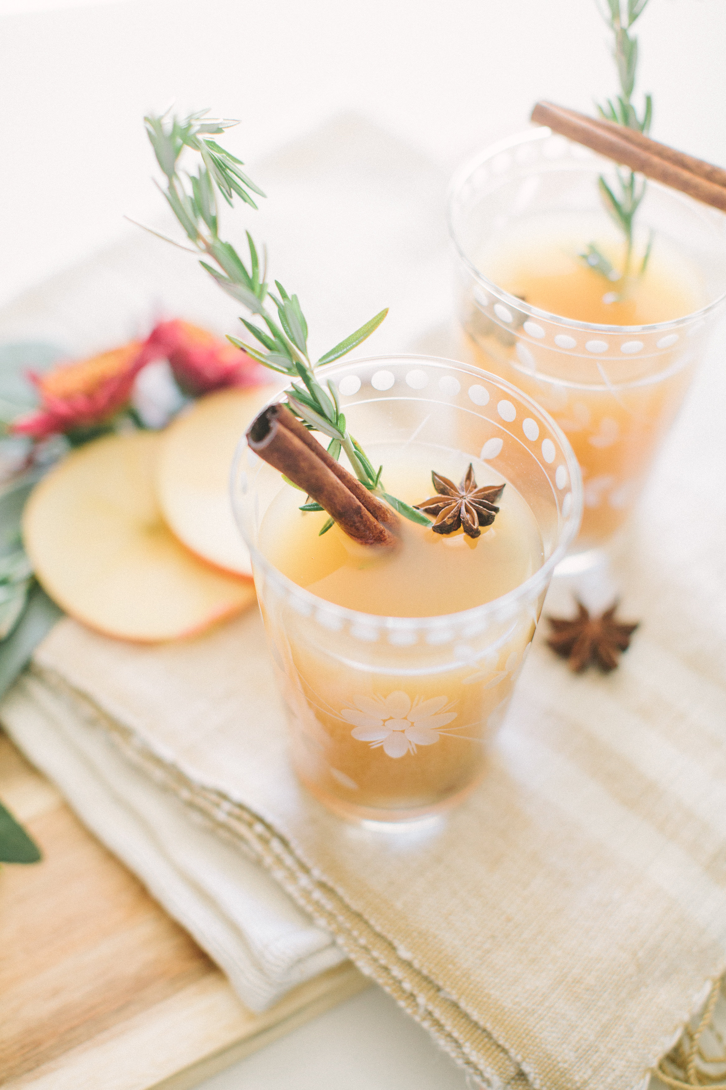 Fall Cocktail- Apple-Ginger Cider Bourbon