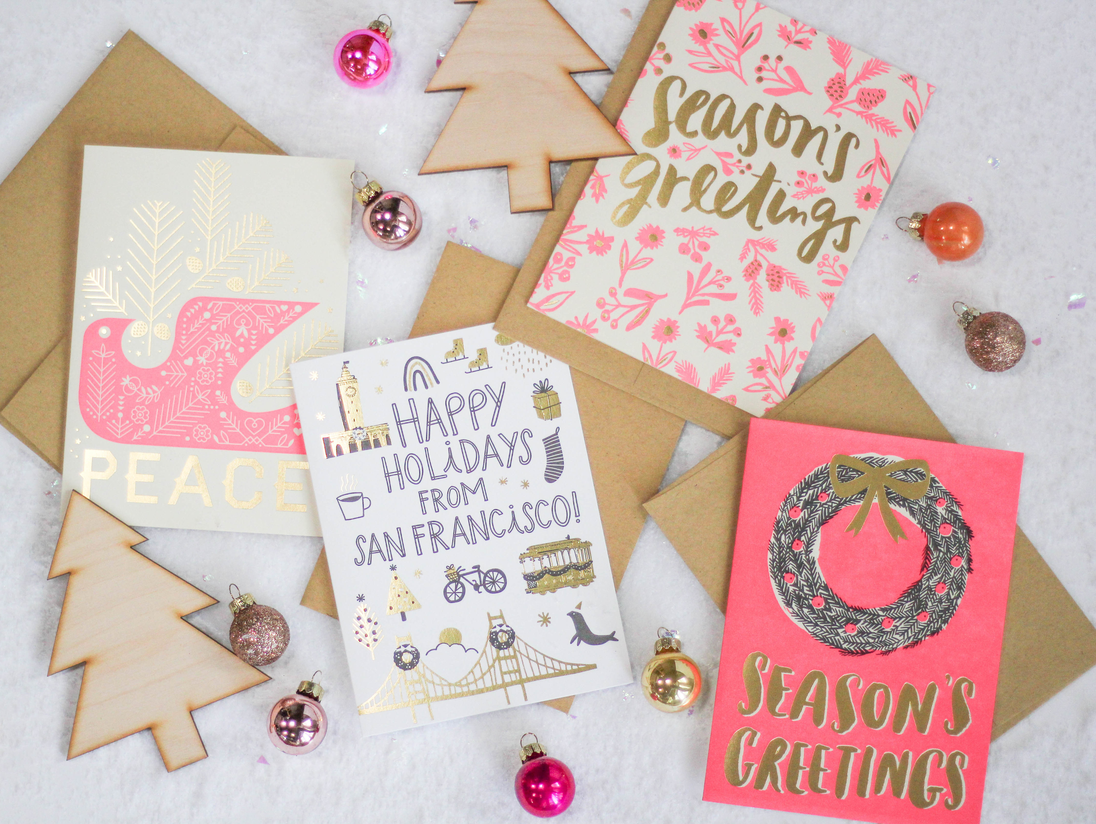 Holiday Cards with Hello! Lucky