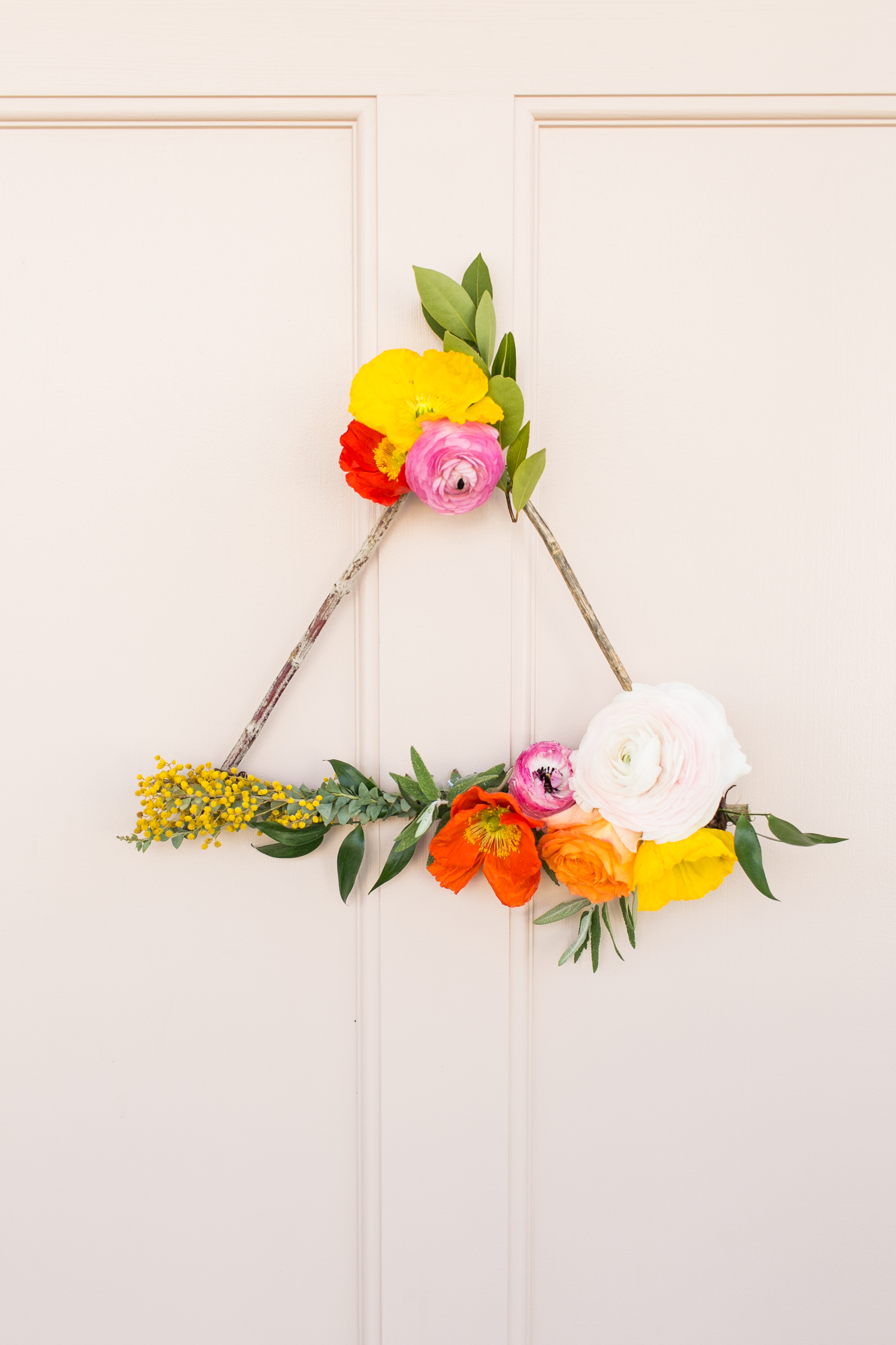 A Simple Spring Wreath DIY
