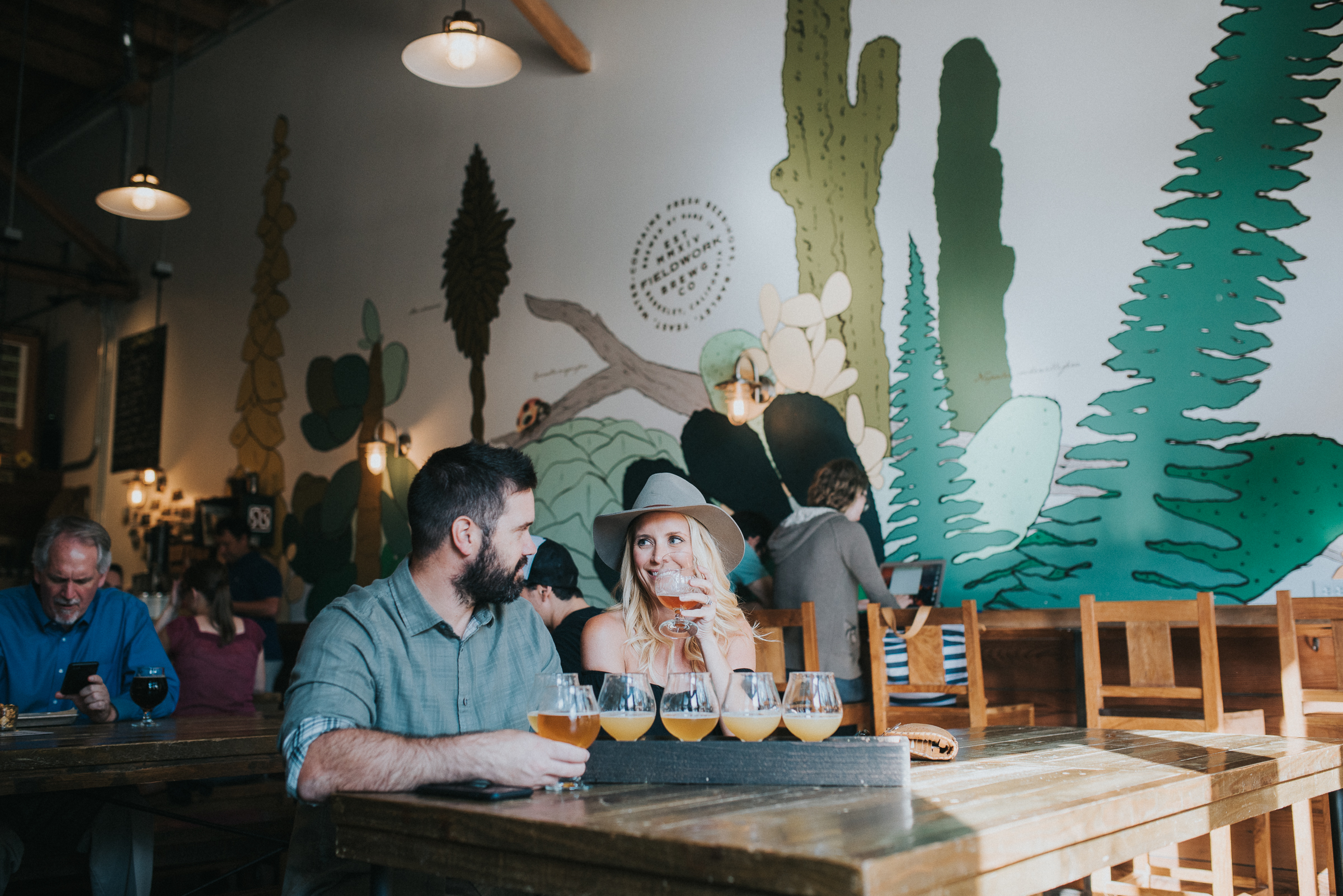 Beer Tasting with the Hubby at Fieldworks Brewery