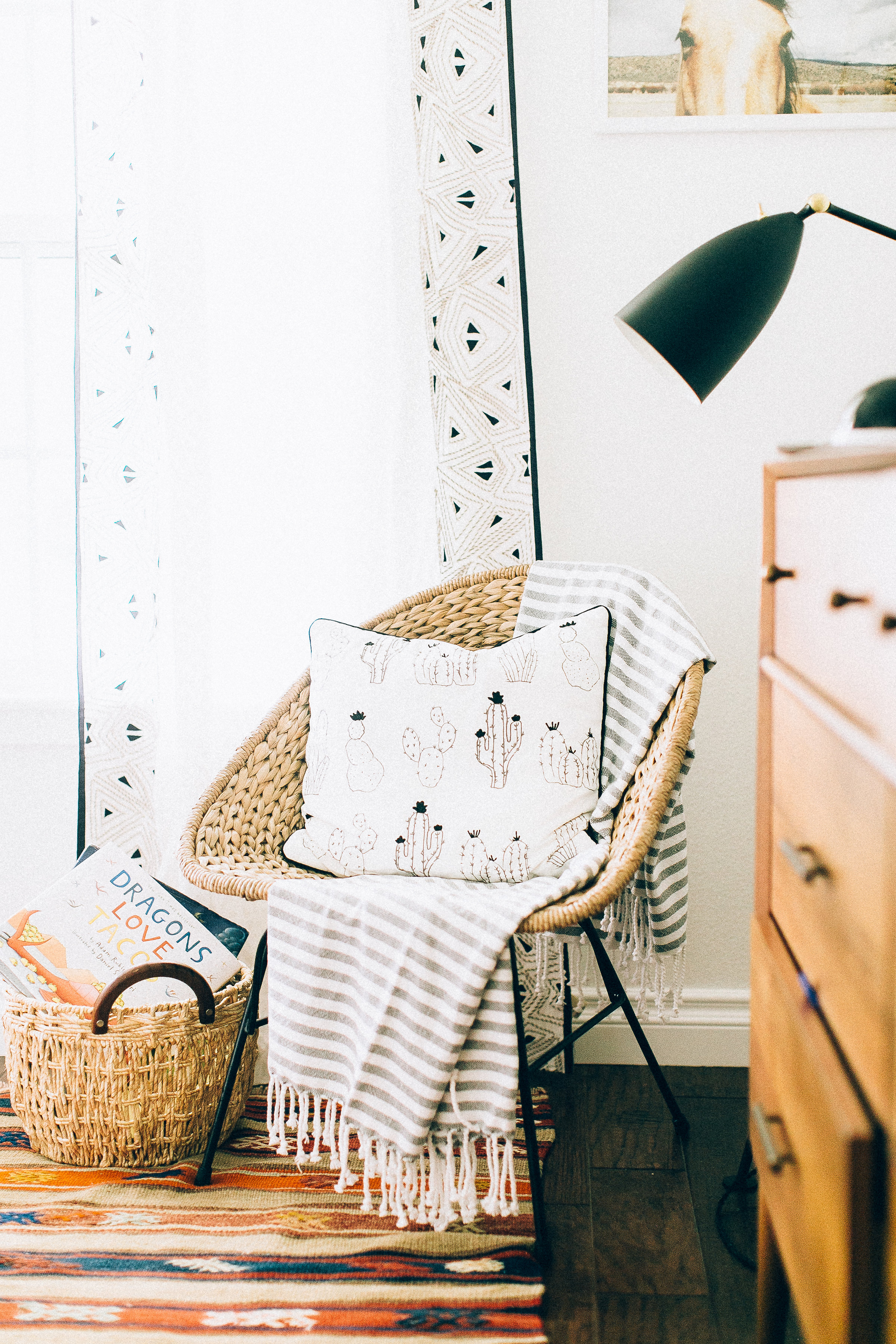 Boho Eclectic Nursery and Big Boy Room for the Blashaw Family