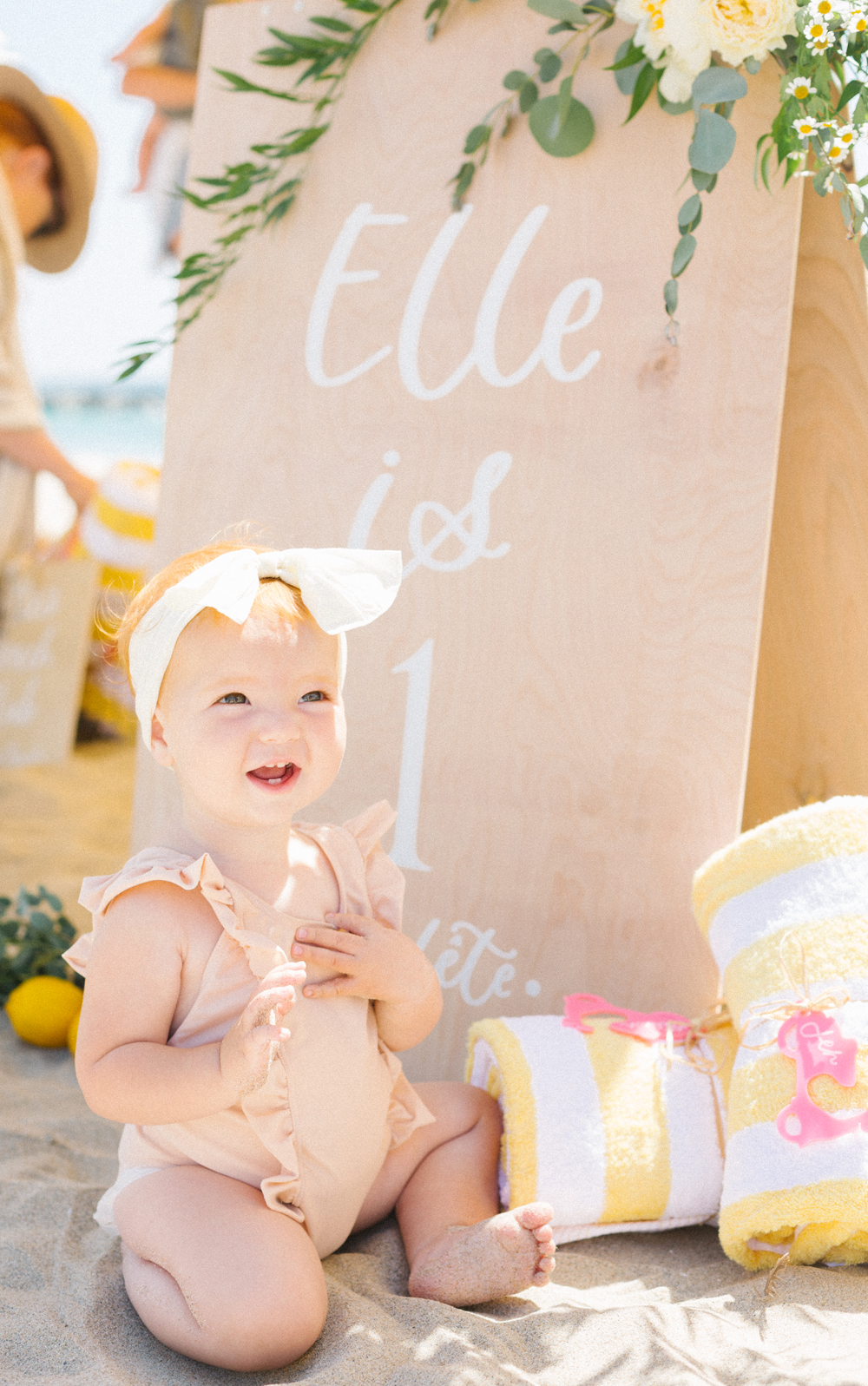 Baby Elle’s Sunny 1st Birthday Bash on the Beach