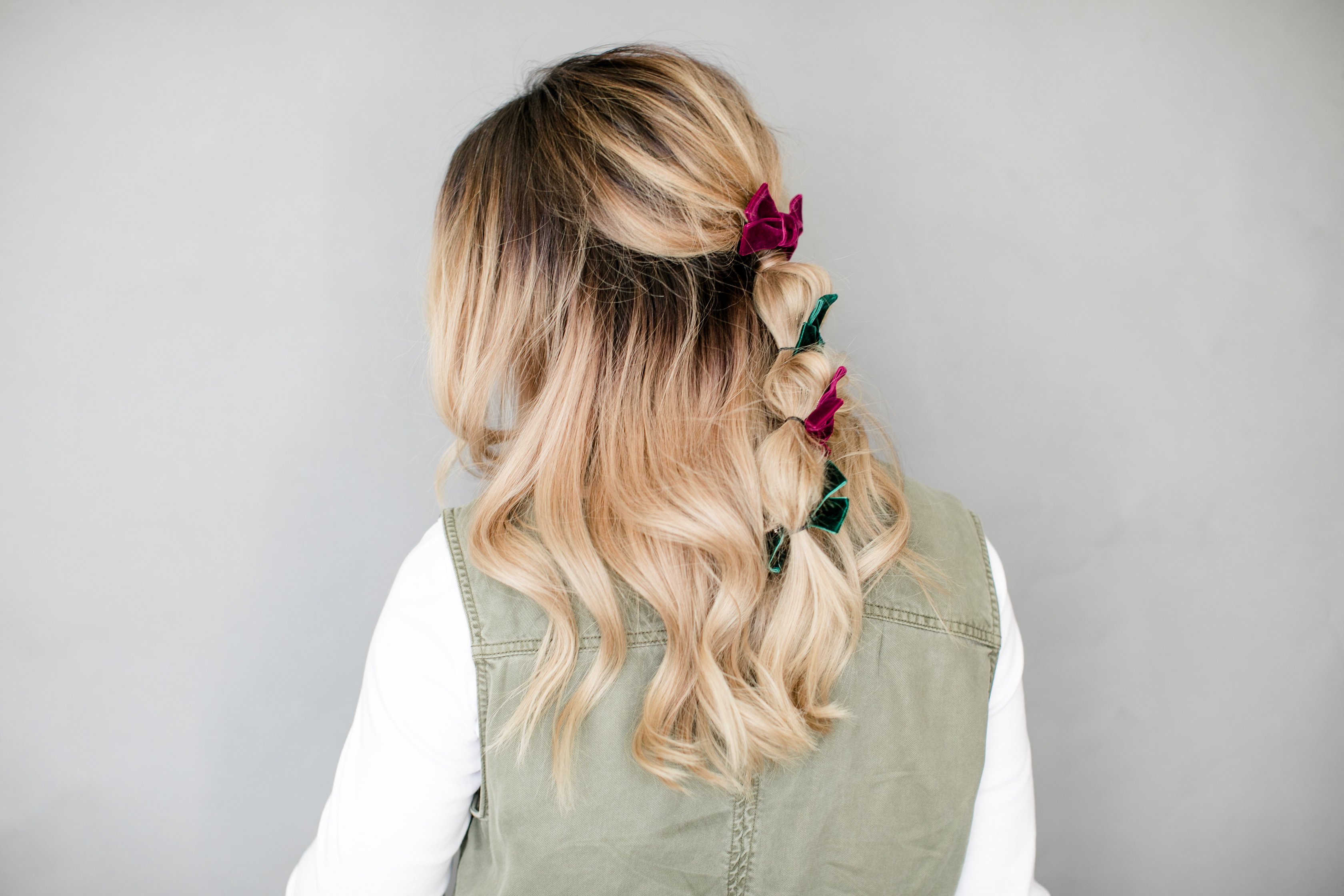 7 Different Ways to Wear Velvet Bows in your Hair • Beijos Events