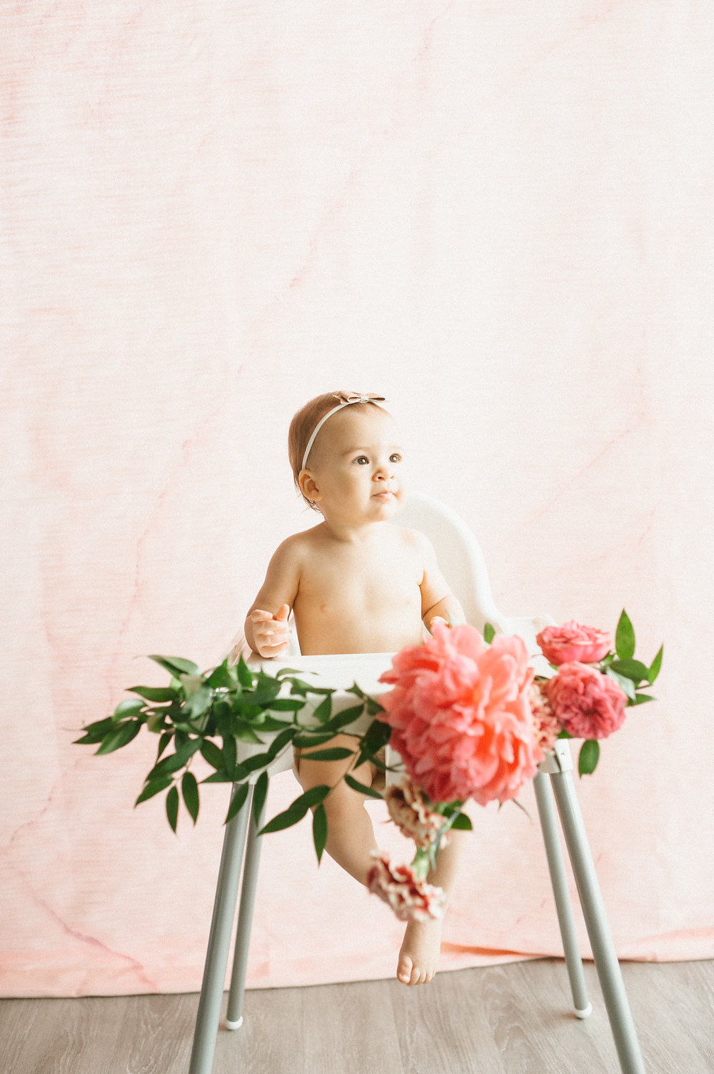 A Pretty and Pink Adorable First Birthday Party for London
