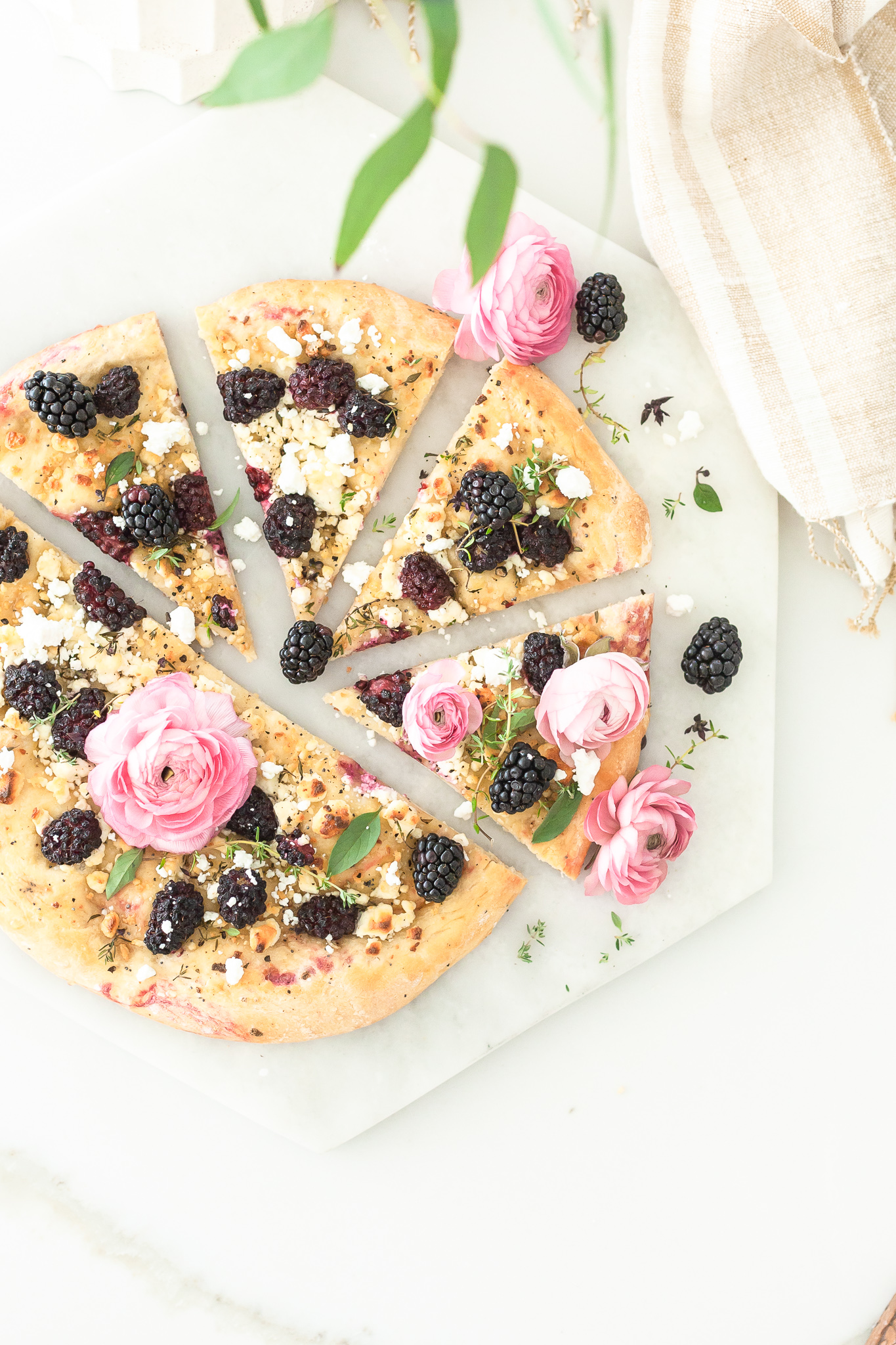 Bring on Summer With This Blackberry Goat Cheese Pizza