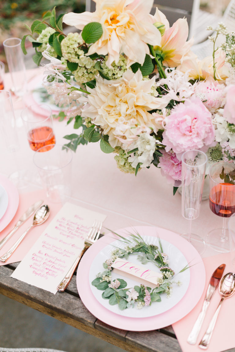 Blushing Bride Bridal Shower with all the Blush Hues • Beijos Events