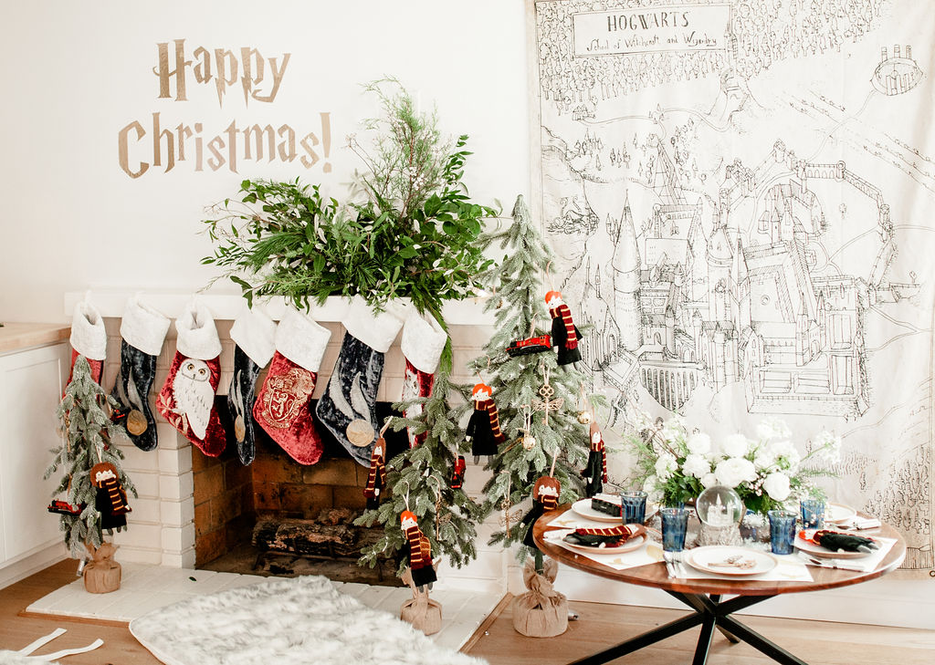 A Magical Harry Potter Christmas Party with Pottery Barn Kids • Beijos  Events