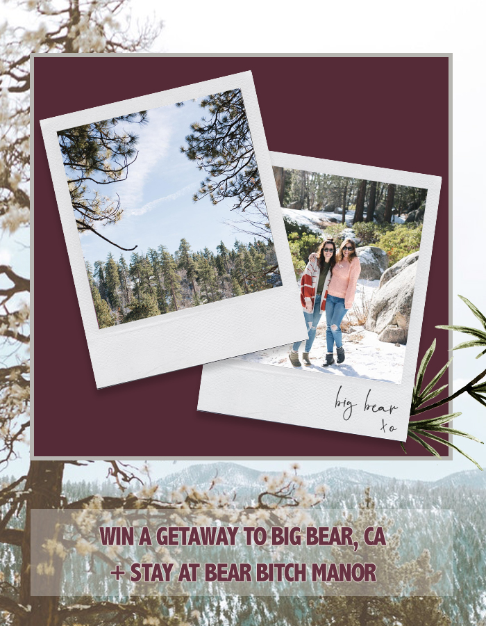 The Ultimate Big Bear Getaway Giveaway!!