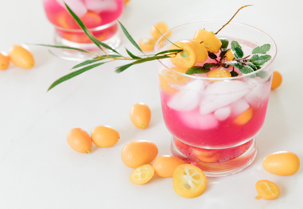 Kumquat + Sage Cocktail