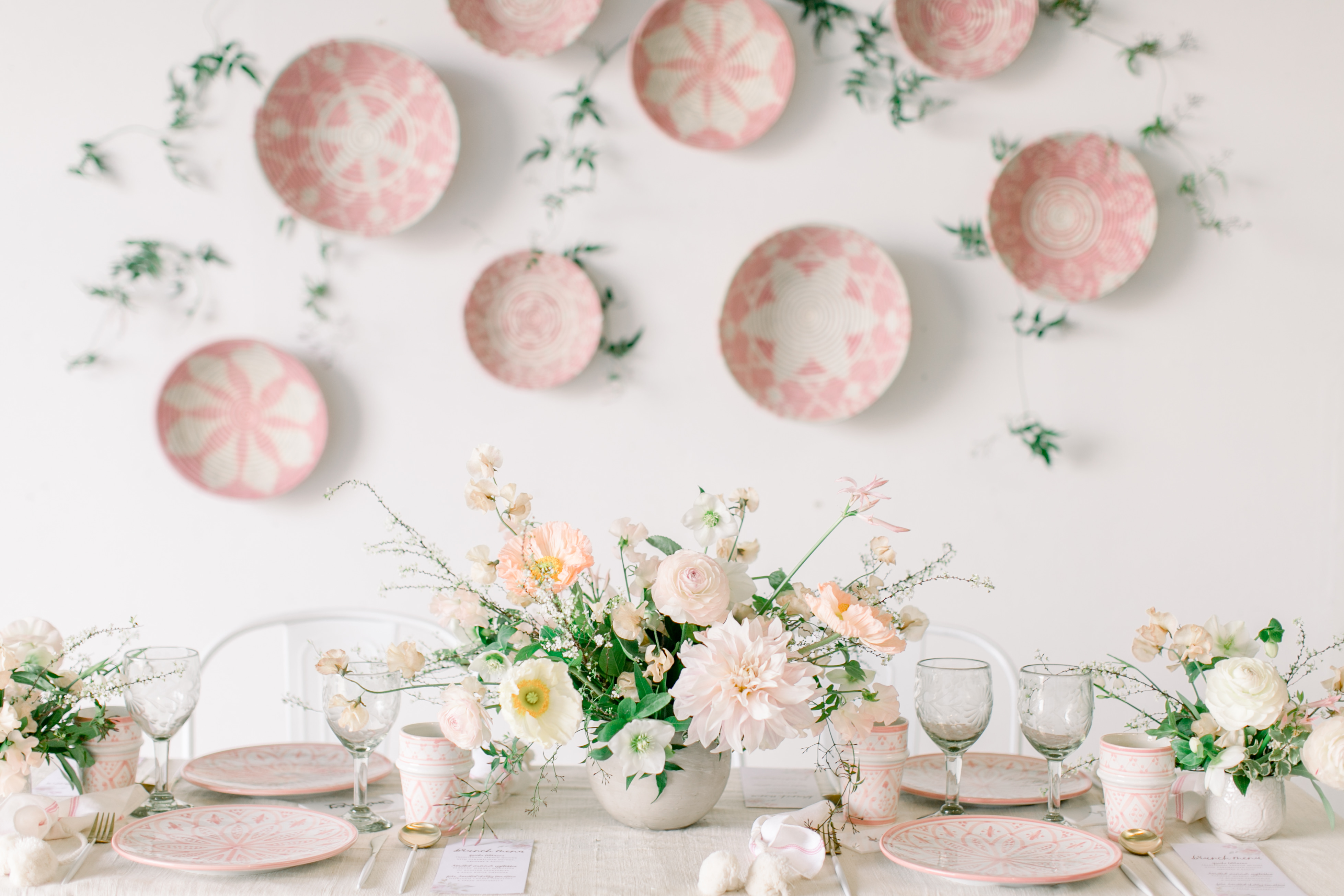 Pretty in Pink Sweet Easter Table with The Little Market