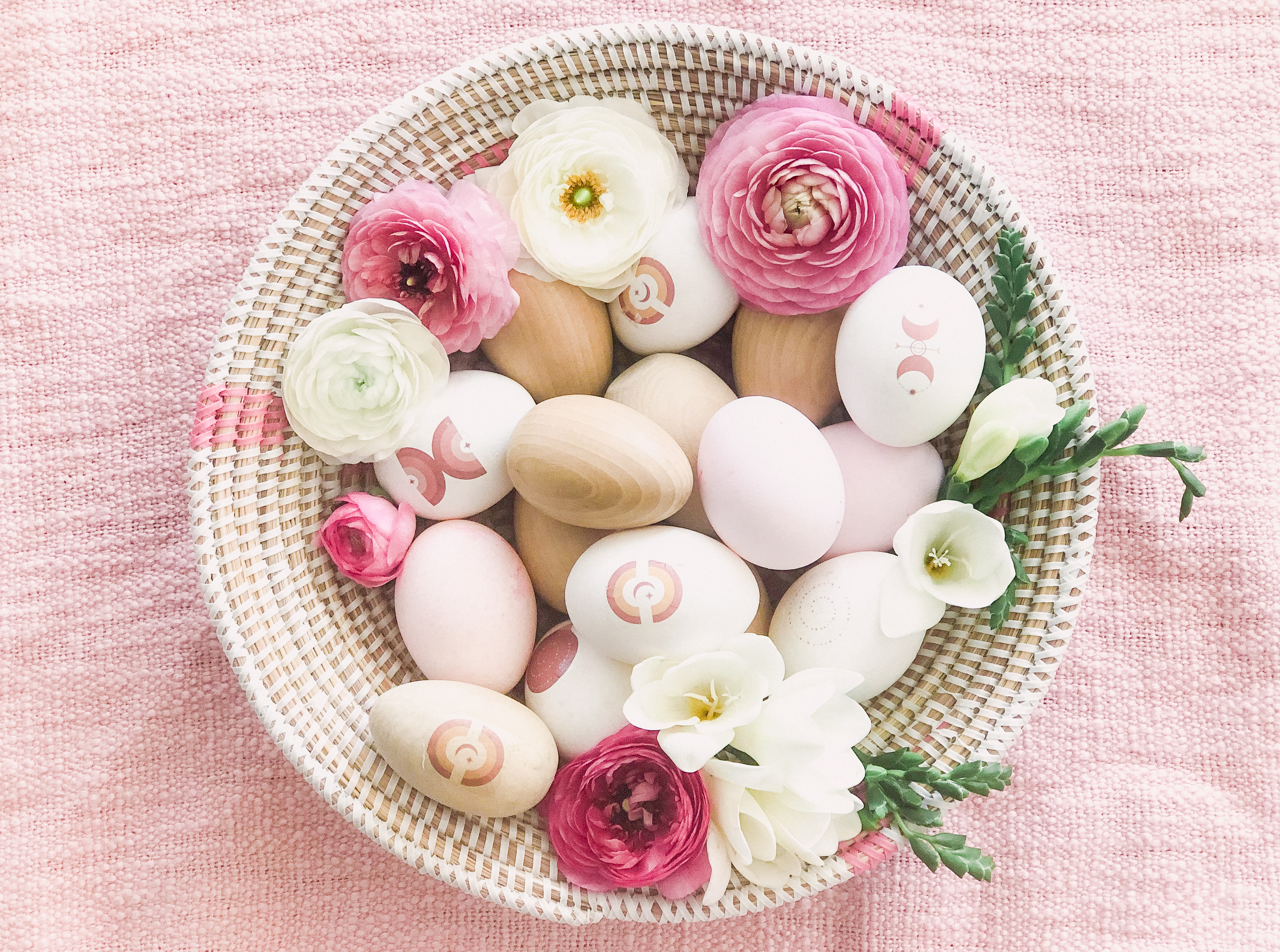 Stars + Moons Easter Eggs