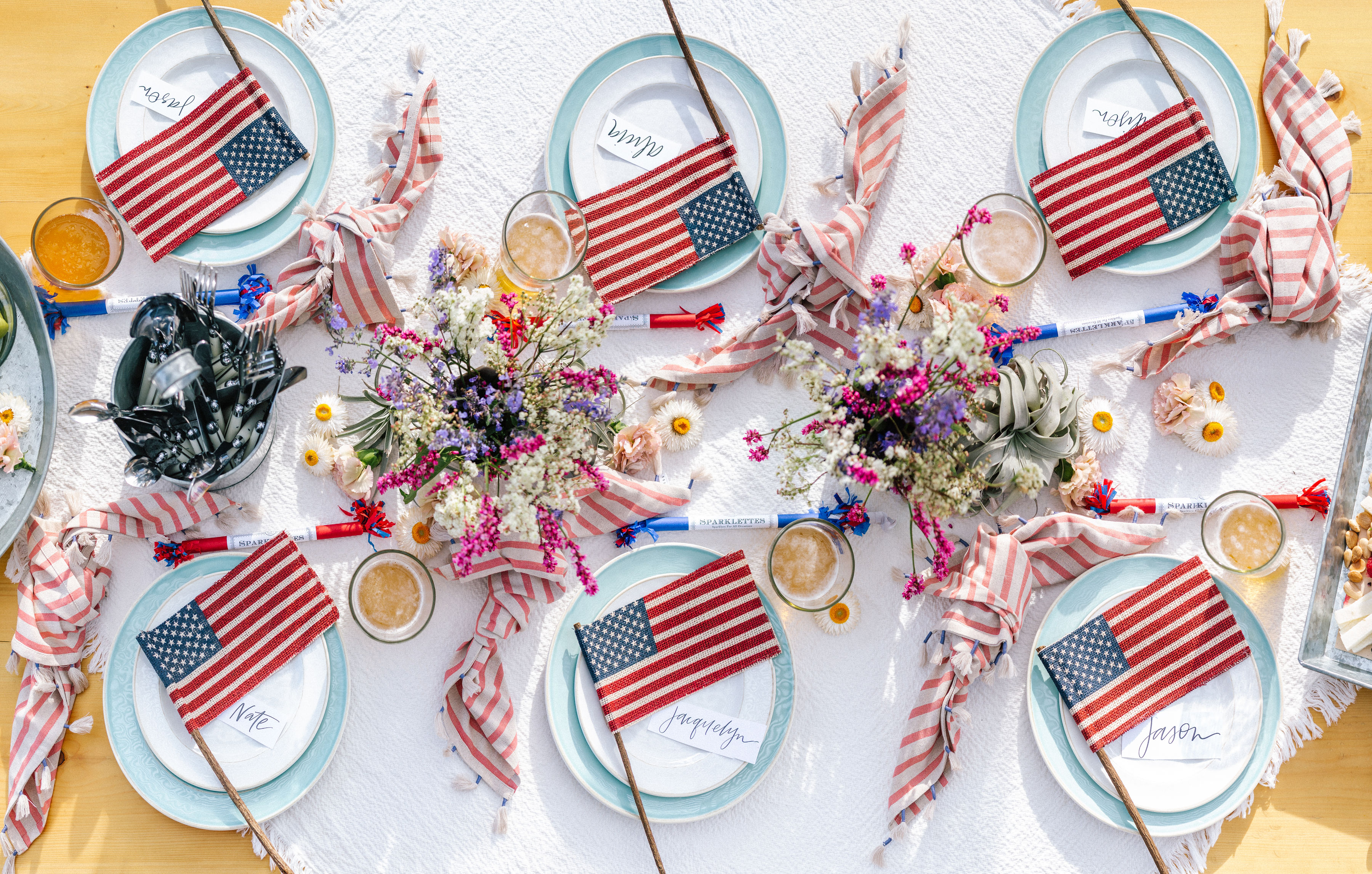4th of July Backyard Entertaining with Pottery Barn