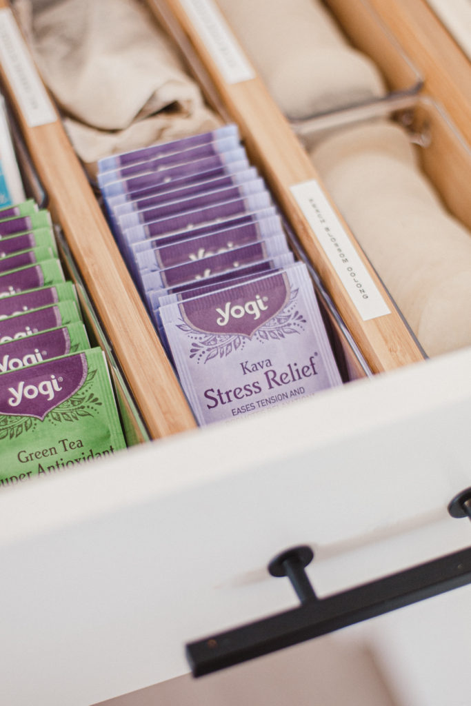 Tea Drawer Organization DIY: Our #1 Tea Trick!