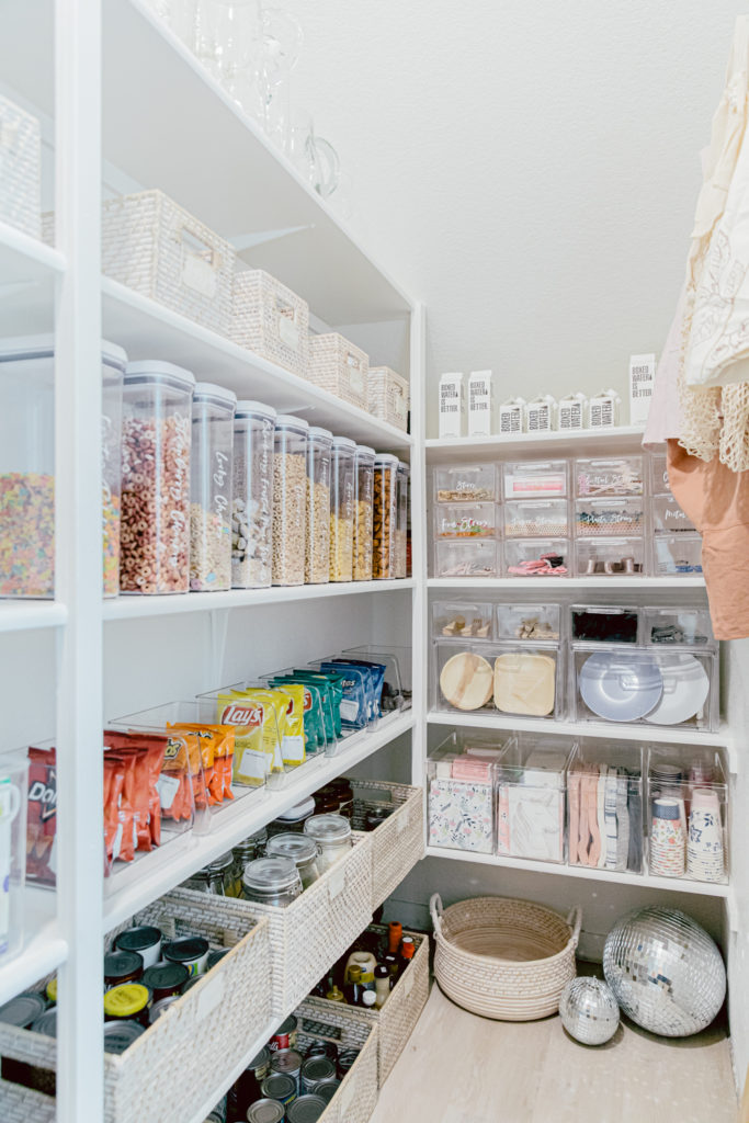 HOW TO ORGANIZE KITCHEN CAN AND PASTA CABINET l ABBY 