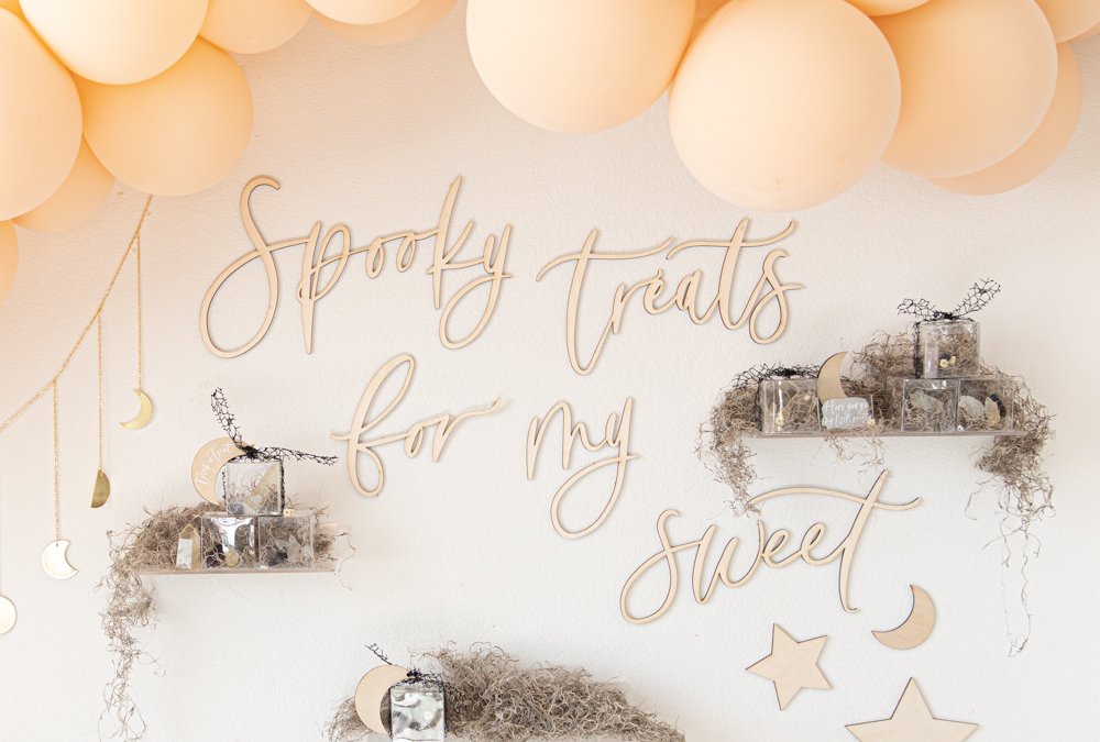 I’ve Put a Spell On You, My Pretty – Crystal Candy Halloween Wall DIY