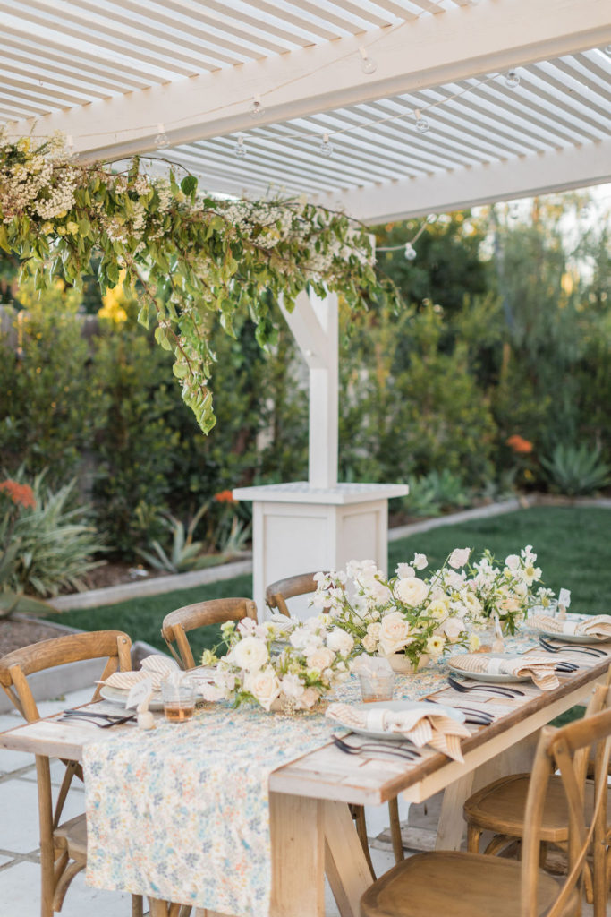 An Outdoor Easter Table with Pottery Barn
