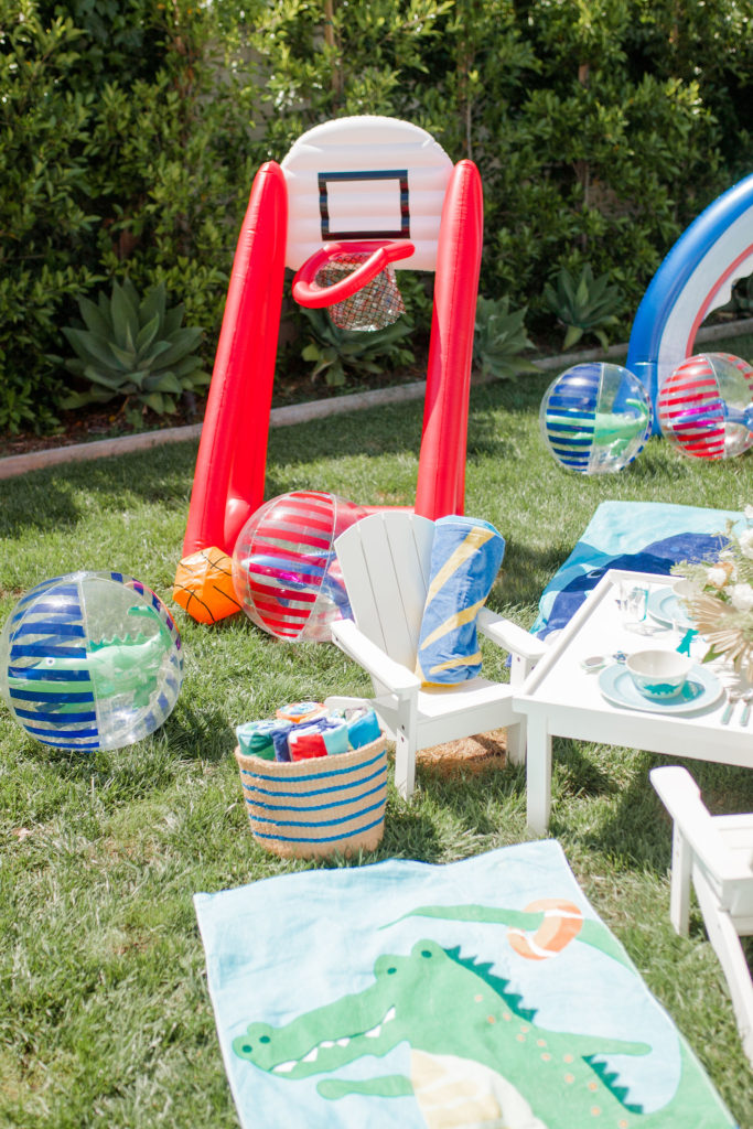 Beach Party Ideas for the Backyard: Kids will love these!