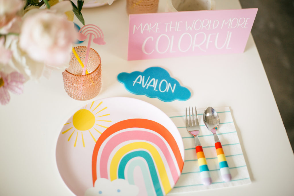 Make the World More Colorful - Kid's Rainbow Party • Beijos Events