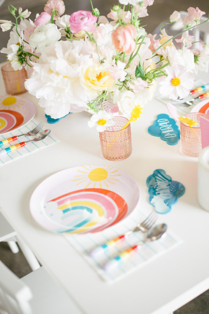 Make the World More Colorful - Kid's Rainbow Party • Beijos Events