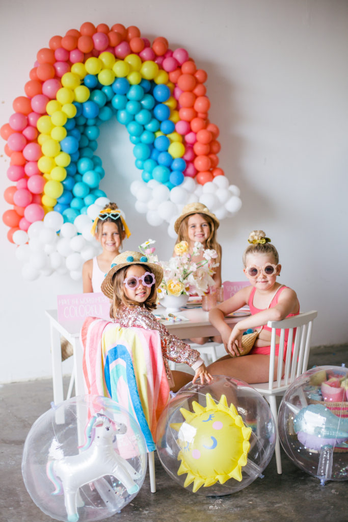 Make the World More Colorful - Kid's Rainbow Party • Beijos Events