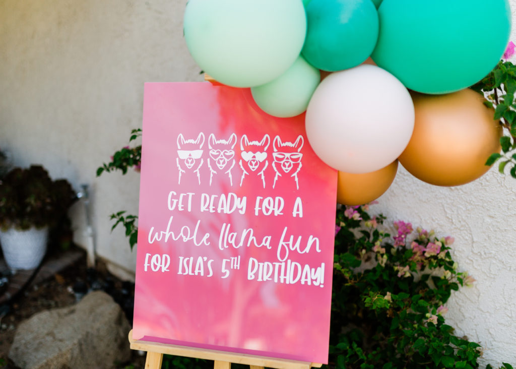 Llama Sleepover - Isla's 5th Birthday! • Beijos Events