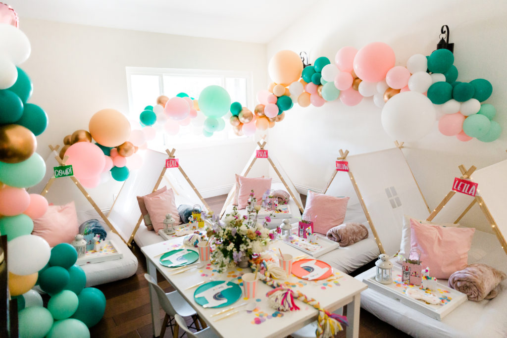 Llama Sleepover - Isla's 5th Birthday! • Beijos Events