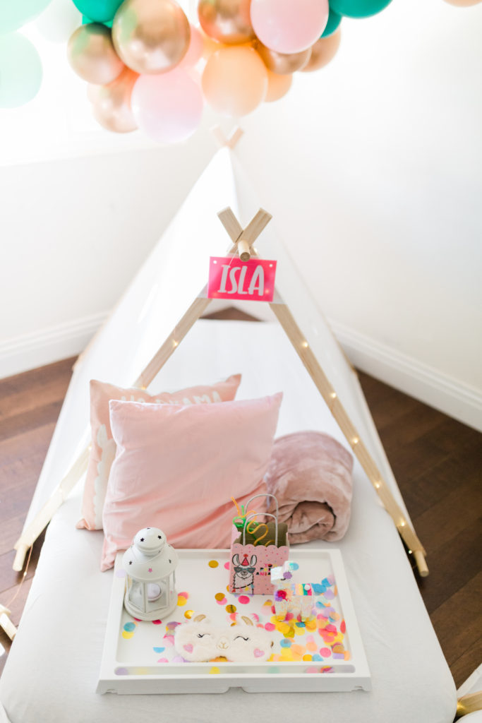 Llama Sleepover - Isla's 5th Birthday! • Beijos Events