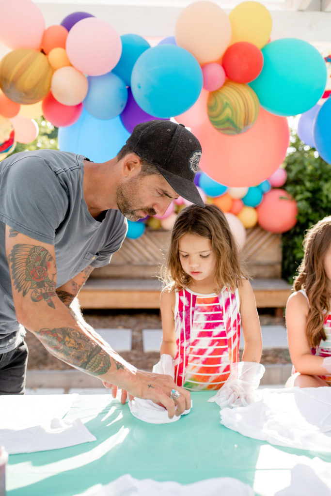 Stay Colorful with a Backyard Tie-Dye Party! • Beijos Events