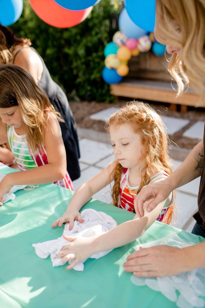 Stay Colorful with a Backyard Tie-Dye Party! • Beijos Events