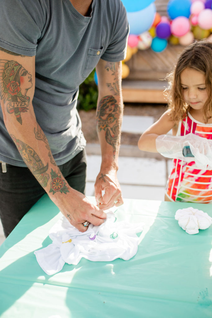 Stay Colorful with a Backyard Tie-Dye Party! • Beijos Events