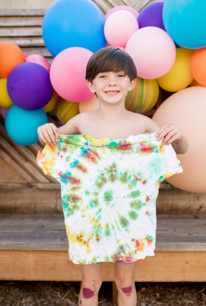 Stay Colorful with a Backyard Tie-Dye Party! • Beijos Events