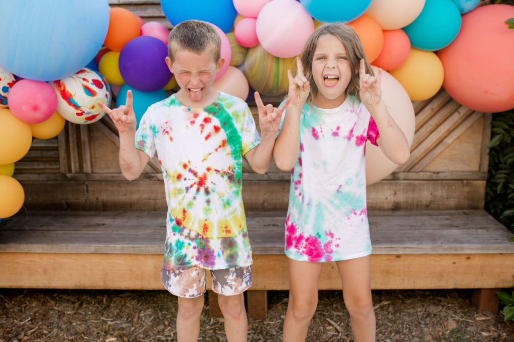 Stay Colorful with a Backyard Tie-Dye Party! • Beijos Events