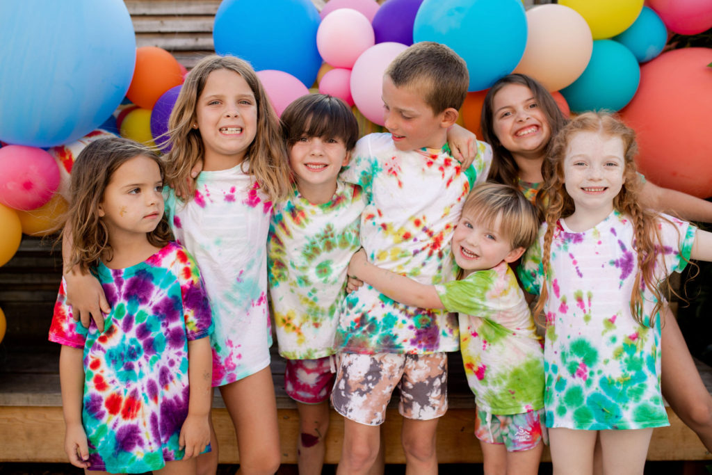 Stay Colorful with a Backyard Tie-Dye Party! • Beijos Events