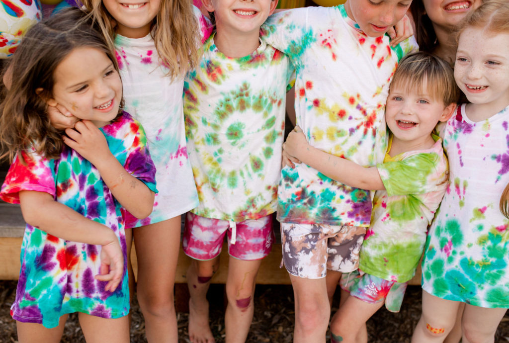 Stay Colorful with a Backyard Tie-Dye Party! • Beijos Events