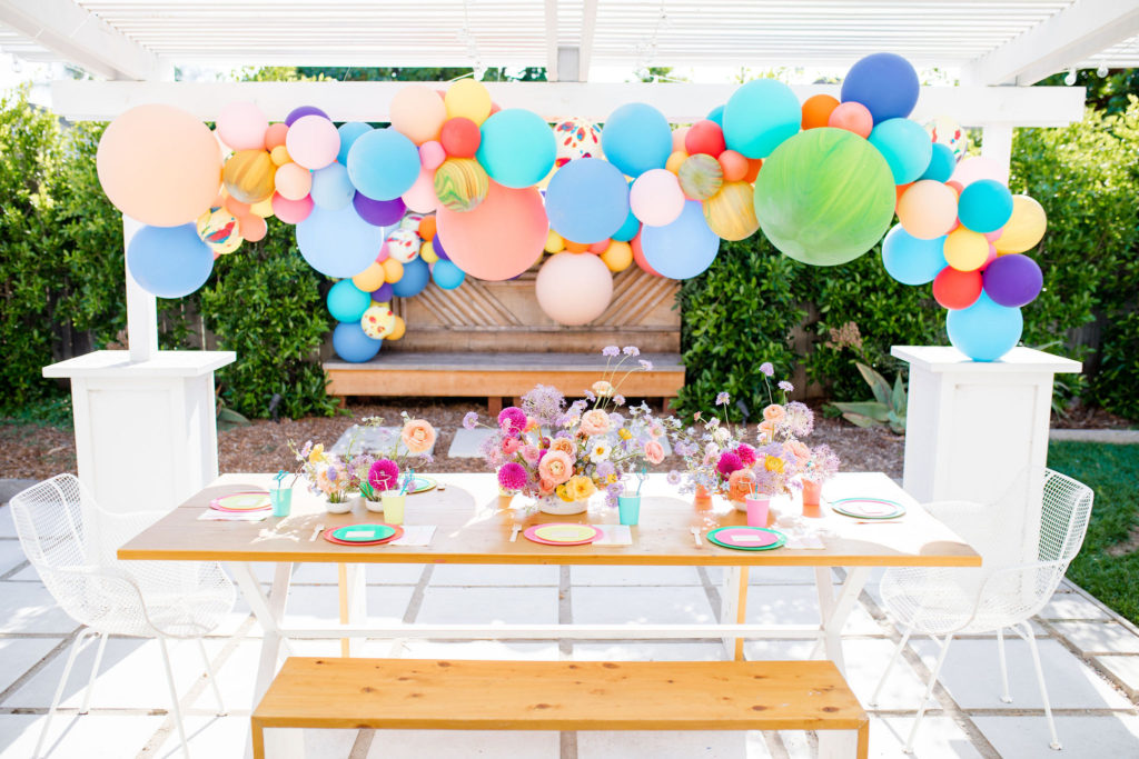 Stay Colorful with a Backyard Tie-Dye Party!