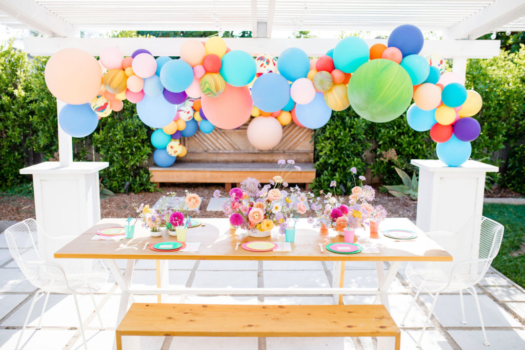 Stay Colorful with a Backyard Tie-Dye Party! • Beijos Events