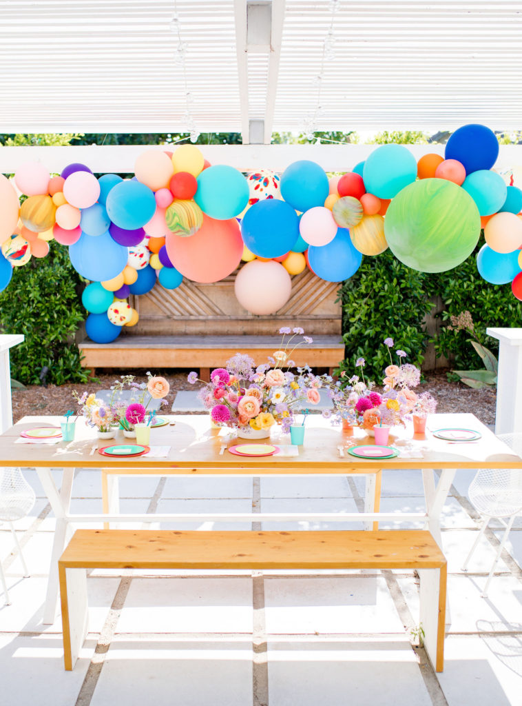 Stay Colorful with a Backyard Tie-Dye Party! • Beijos Events