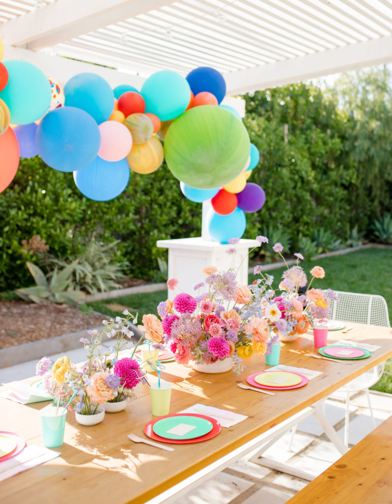 Stay Colorful with a Backyard Tie-Dye Party! • Beijos Events