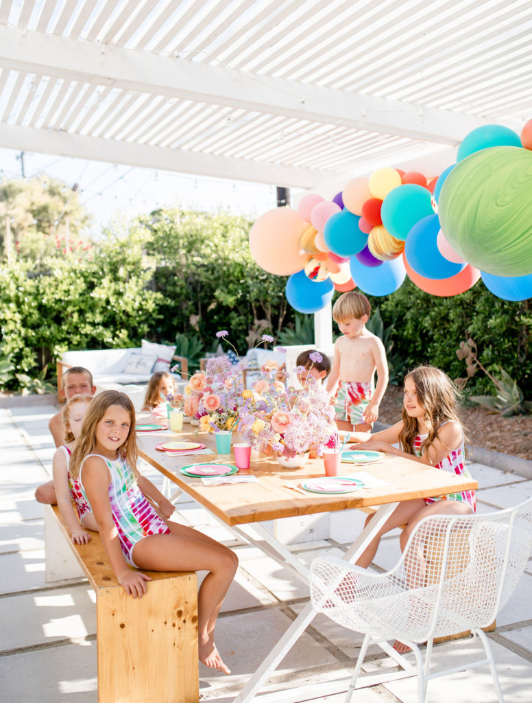 Stay Colorful with a Backyard Tie-Dye Party! • Beijos Events