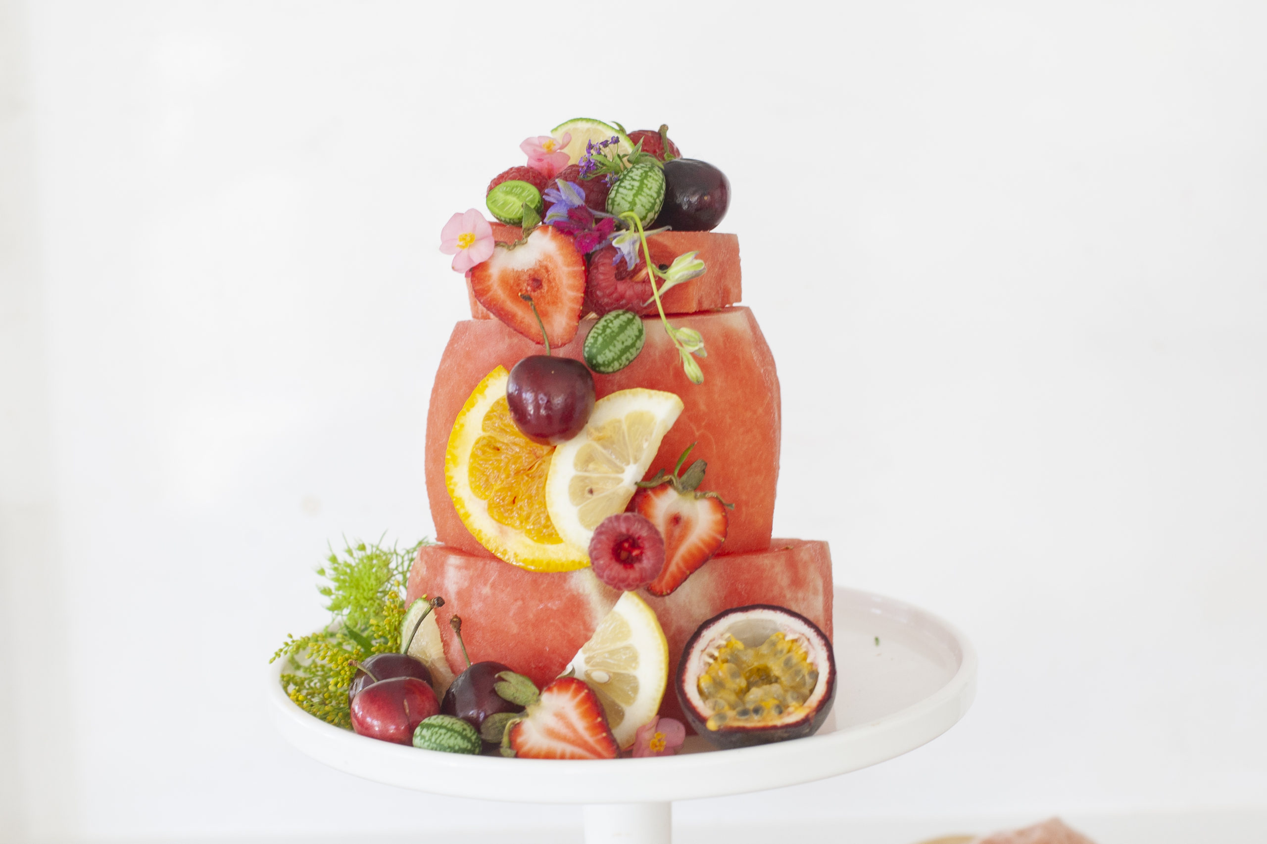 Celebrate The End Of Summer With A Watermelon Cake