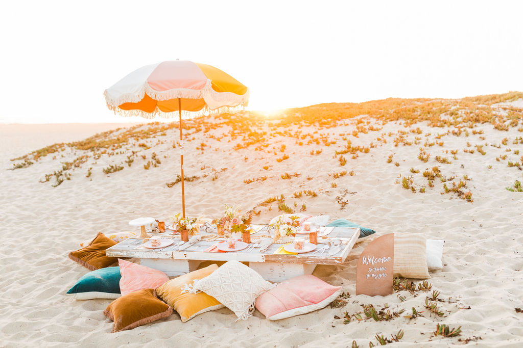 A Tween Friendsgiving at the Beach with My Color Shot