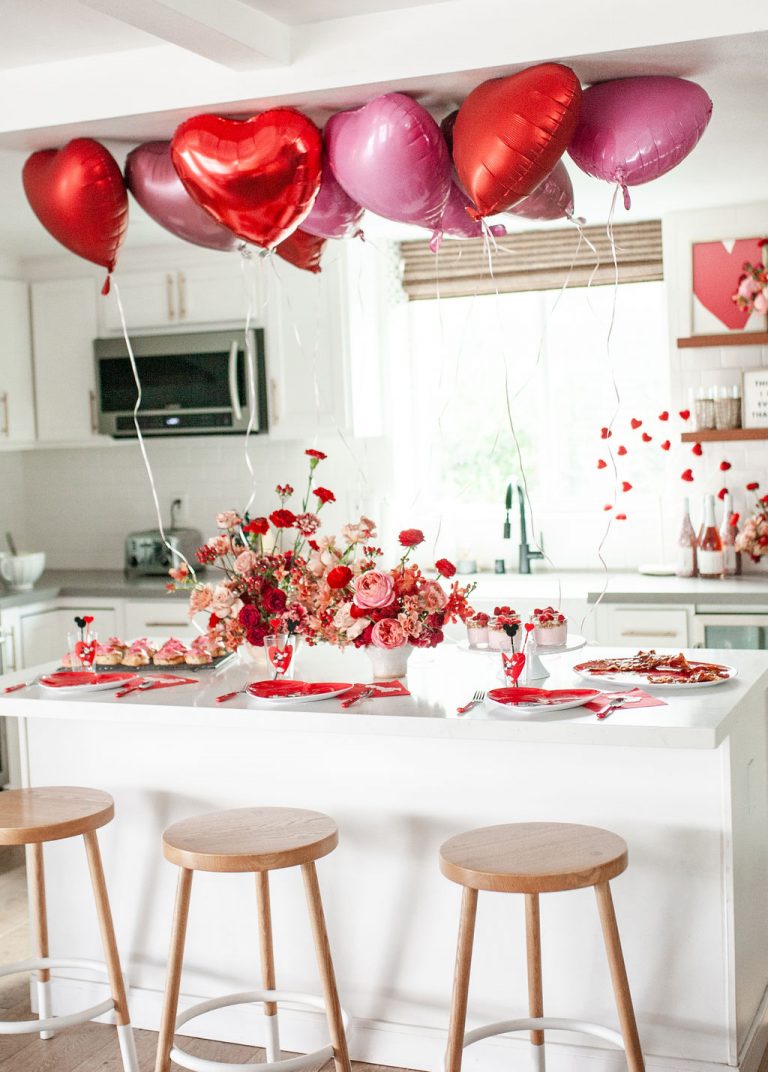 Valentine's Day Breakfast at Home with Pottery Barn Kids • Beijos Events