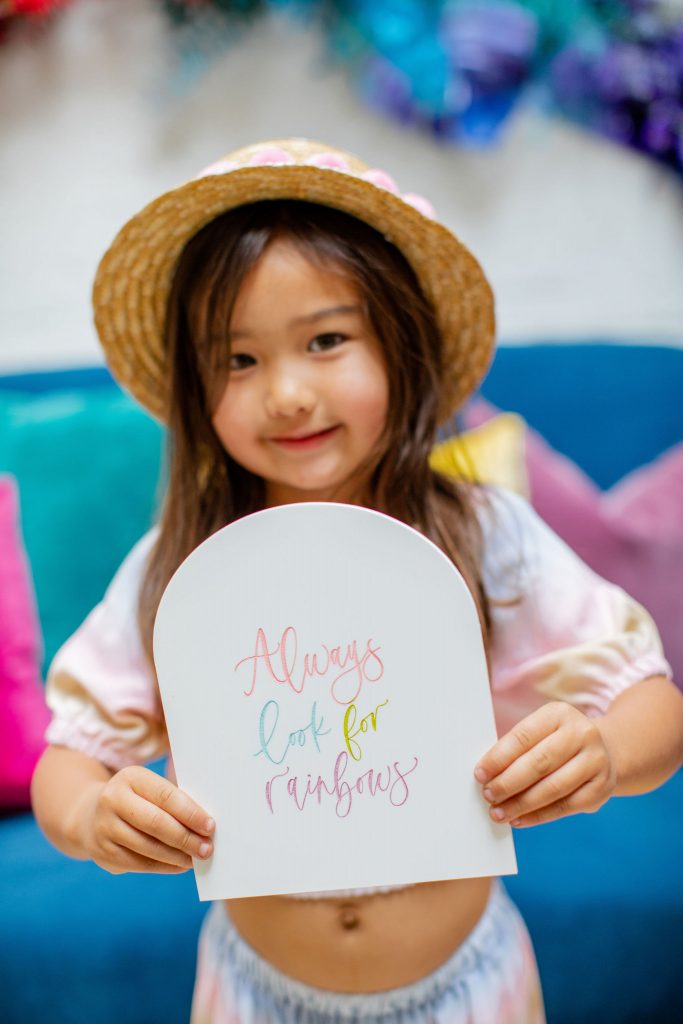 Make the World More Colorful - Kid's Rainbow Party • Beijos Events